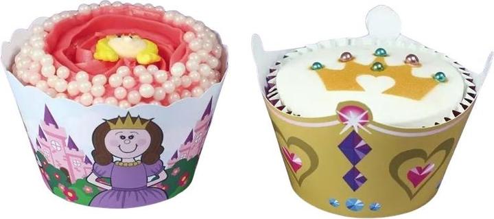 Actual product image Culpitt Princess Cupcake Wrappers (Pack of 12) (Wrapping paper, 12 x)