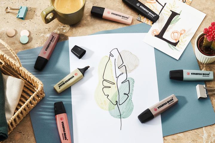 Actual product image STABILO BOSS NATURE COLORS - Highlighter (Beige, 5 mm, 1 x)