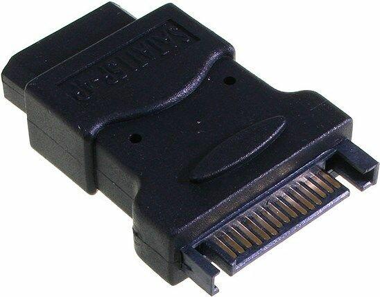 Produktbild InLine 4-Pol Molex Stromadapter an SATA-Strom (15 pin S-ATA, 4 pin Molex)