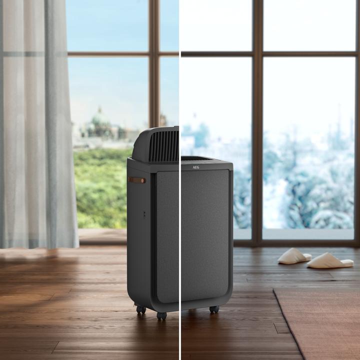 Actual product image AEG APU72771DG Pure Multi 7000 air purifier / for up to 70 m²/168 m³ / Colour: Dark Grey, 950011594 (70 m²)