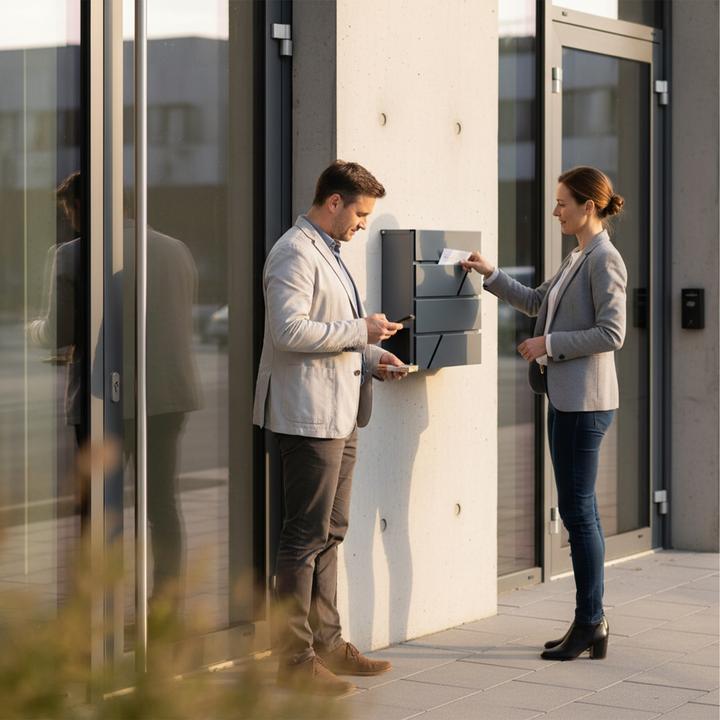 Produktbild Relaxdays Briefkasten