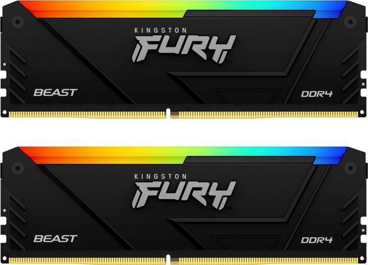 Produktbild Kingston FURY Beast RGB (2 x 16GB, 3200 MHz, DDR4-RAM, DIMM)