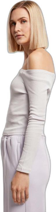 Produktbild Urban Classics Ladies Off Shoulder Rib Longsleeve - 16497 (L)