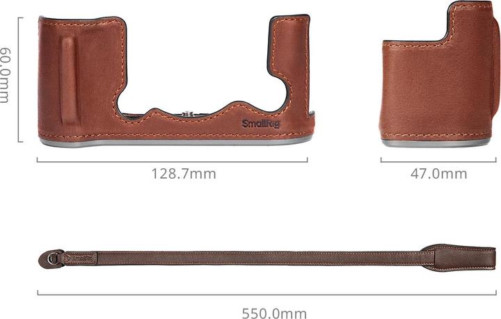 Produktbild SmallRig Leather Half Case Kit (Kamera Etui)