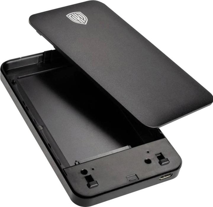 Actual product image Kolink external enclosure for 2.5 inch data media, SATA III, USB-C 3.1 (2.5")