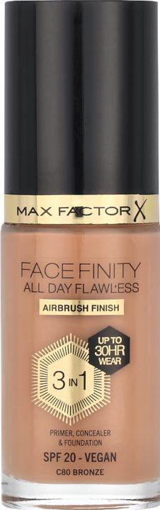 Produktbild Max Factor Facefin All Day Flaw Make Up No 80 (C80 Bronze)