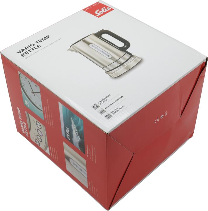 Actual product image Solis Vario Temp Kettle (Type 5516) Kettle with temperature selection (1.70 l)