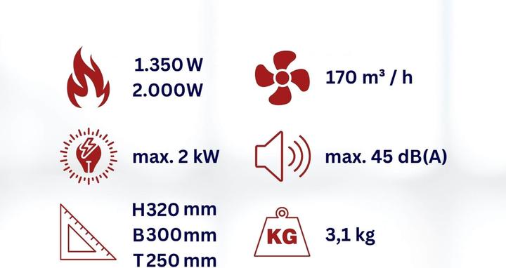 Immagine prodotto WDH Monitoraggio del gelo -BGP02 (2000 W)