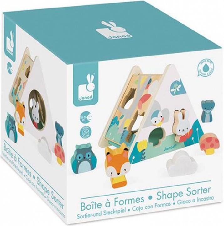 Actual product image Janod Pure sorting - and plugging game