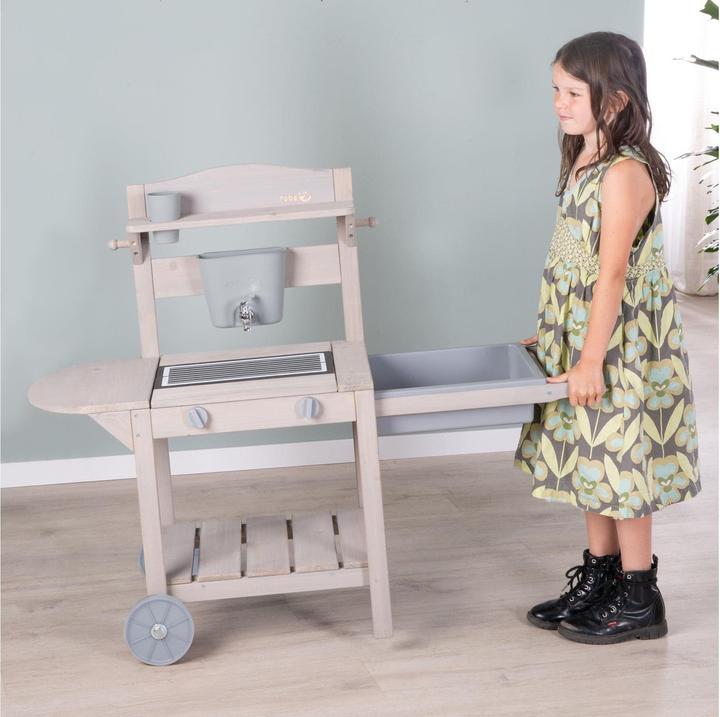 Actual product image Roba Mobile play and mud kitchen BBQ