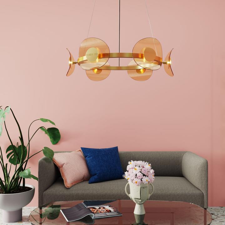 Produktbild Kare Design Hängeleuchte Mariposa Brass Ø81cm (G9)