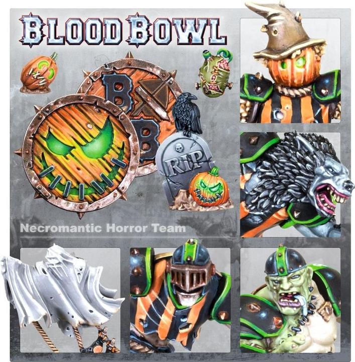 Immagine prodotto Games Workshop Blood Bowl: Squadra Horror Negromantica (Materiale sintetico)