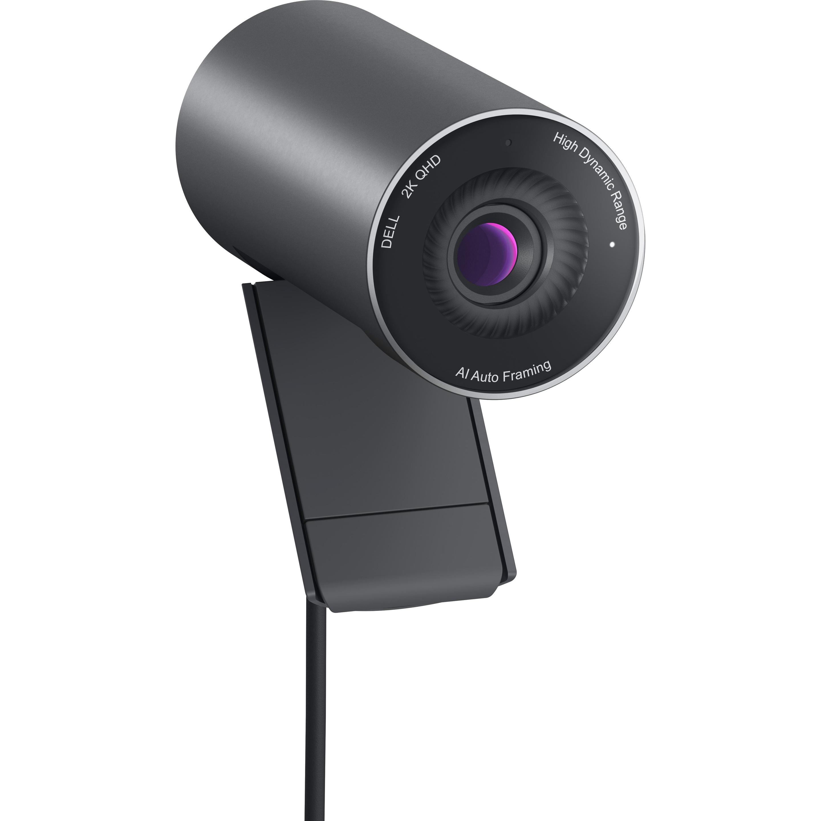 Dell Pro Webcam WB5023 (3.60 Mpx), Webcam, Schwarz