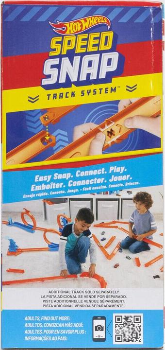 Actual product image Hot Wheels Track Creator Triple Loop Kit