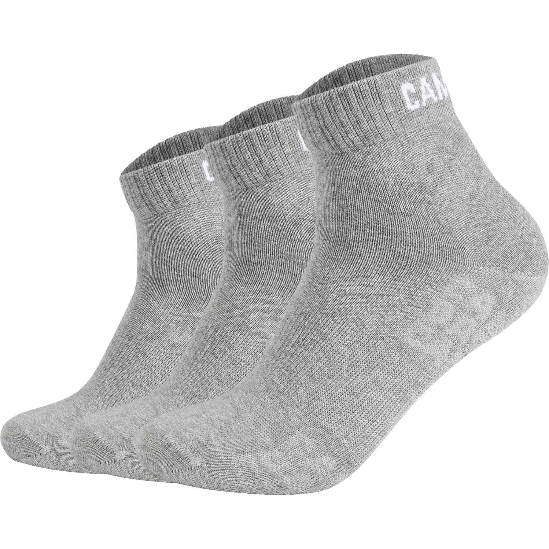 Camp David, Herren, Socken, Socken Sportlich Bequem sitzend, Grau, (3er Pack, 43 - 46)
