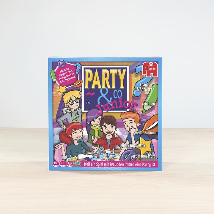 Produktbild Jumbo Party & Co. Junior (Deutsch, 3 - 20 Spieler)