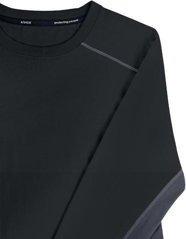 Actual product image Uvex Safety Long sleeve uvex suXXeed industry grey, graphite S (S)