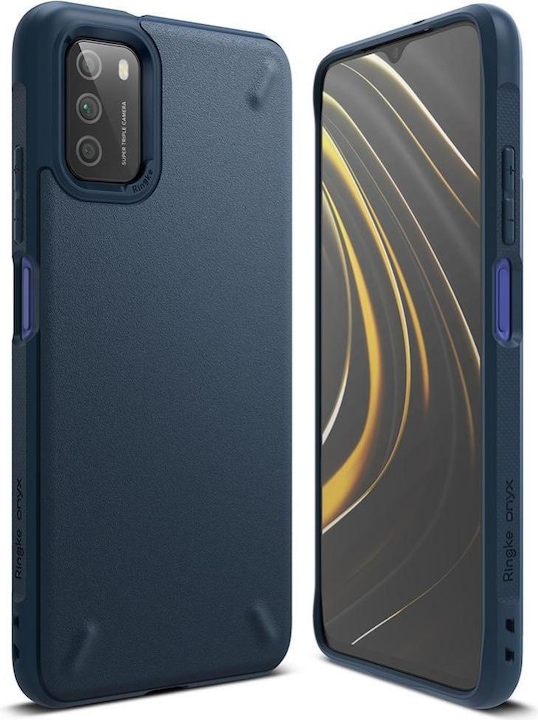 Produktbild Ringke Onyx Durable TPU Case Cover for Xiaomi Poco M3 navy blue (OXXI0002) (Xiaomi Poco M3)