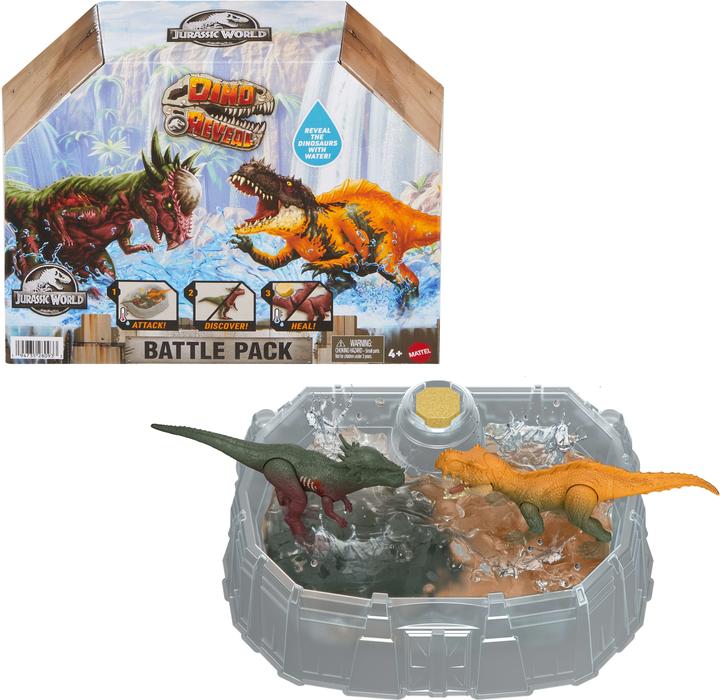 Actual product image Jurassic World Dino Reveal Deluxe Battle Pack - (Assorted - 1 piece)