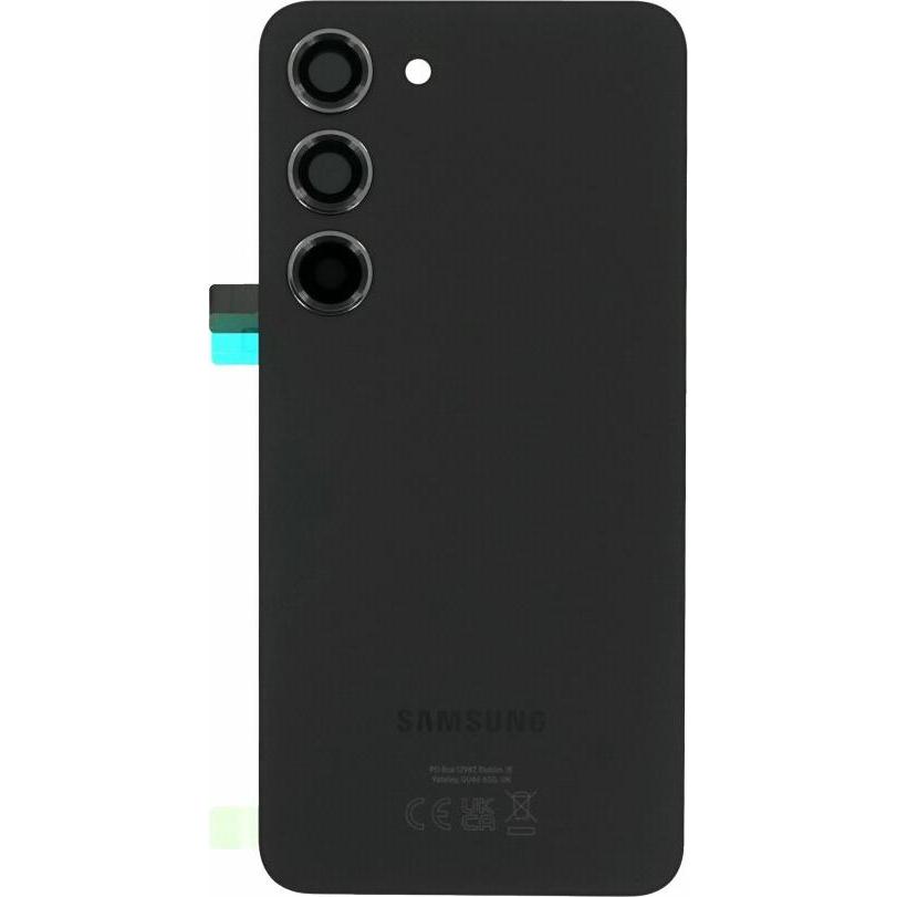 Samsung Backcover S911 Galaxy S23 schwarz GH82-30393A (Galaxy S23), Mobilgerät Ersatzteile, Schwarz