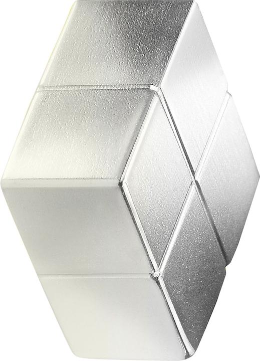 Actual product image Sigel Magnet Neodymium Cube 4ST silver (4 x)