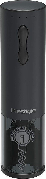 Produktbild Prestigio Bolsena elektrisches Weinöffner-Set matt black retail (Elektrischer Korkenzieher)
