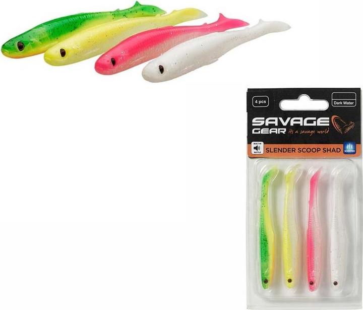 Savage Gear SavageGear Slender Scoop Shad (11 cm)