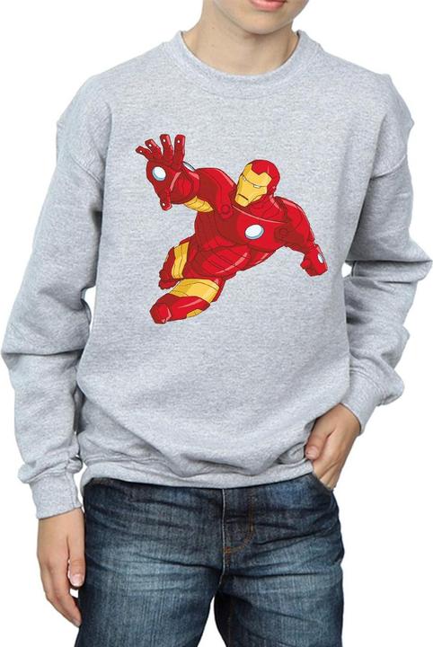 Actual product image Iron Man Boys Sweatshirt (140, 146)