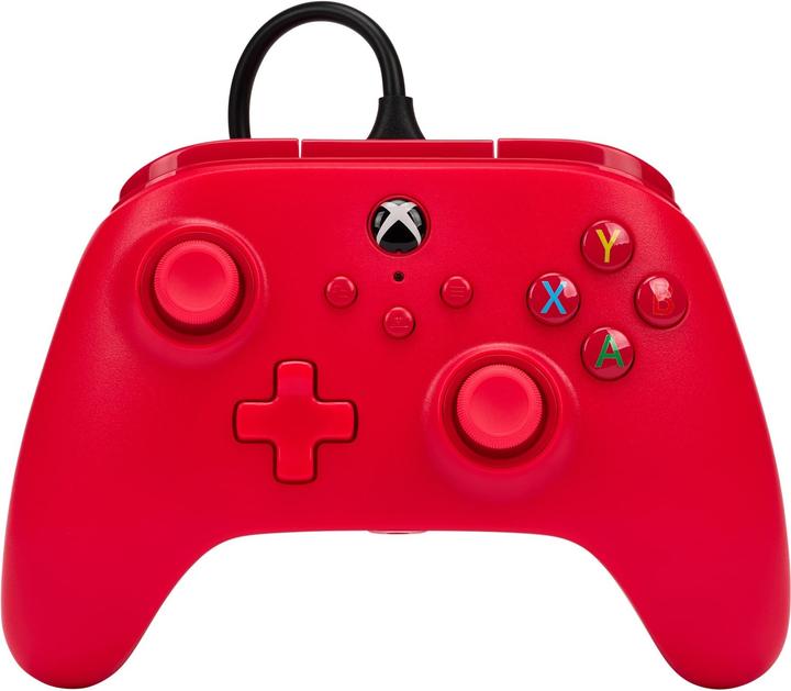 Produktbild PowerA XB Controller Enhanced wired rot (Xbox Series X, Windows)