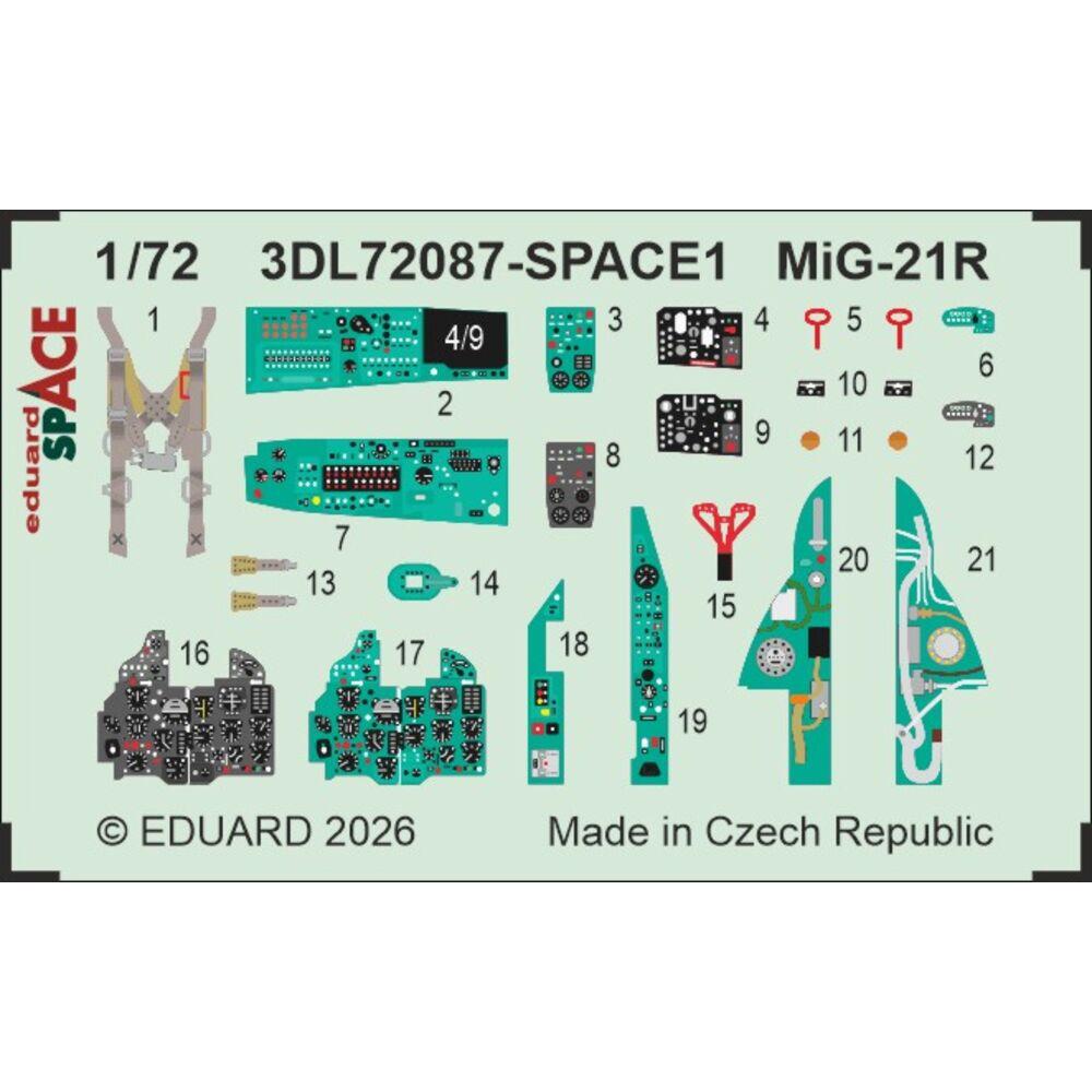 Eduard MiG-21R SPACE for