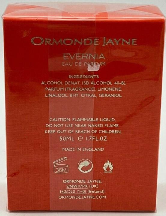 Actual product image Ormonde Jayne Evernia U Eau de Parfum 50ml (Eau de parfum, 50 ml)