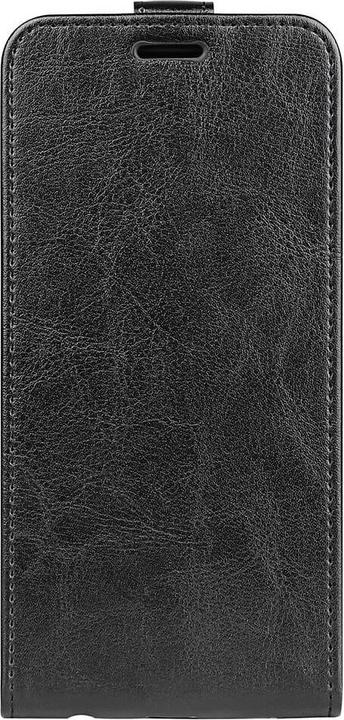 Actual product image Cover-Discount Galaxy A14 - Classic Flip Case vertical black (Samsung Galaxy A14)