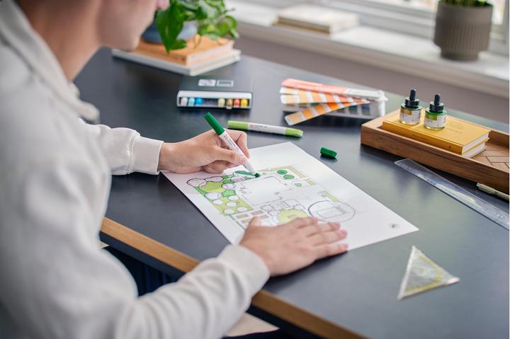 Produktbild Talens Pantone Marker 9x Set Nature, Strichstärke: Keine Angabe (9x)