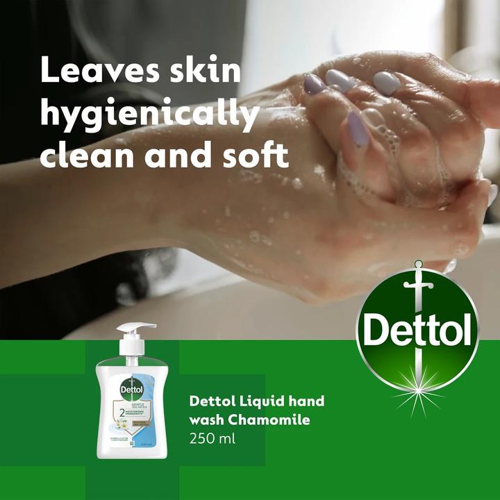 Productafbeelding Dettol Vloeibare zeep Gentle Kamille 250 ml (U) (Vloeibare zeep, 250 ml)