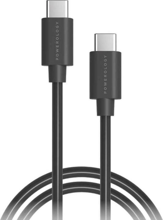 Produktbild Powerology PVC Type-C to Type-C PD Cable 2M (2 m, USB 2.0, 100 W)