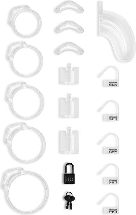 Actual product image Lockdown Chastity cage