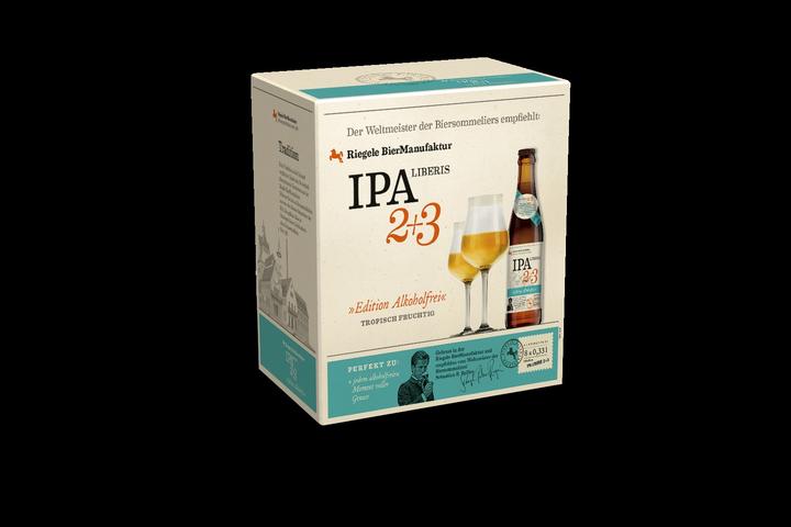 Immagine prodotto Riegele IPA Liberis 2+3 (8 x 33 cl)