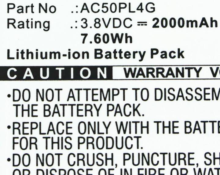 Immagine prodotto AccuCell Akku Archos AC50PL4G, Archos 50 Platinum 4G