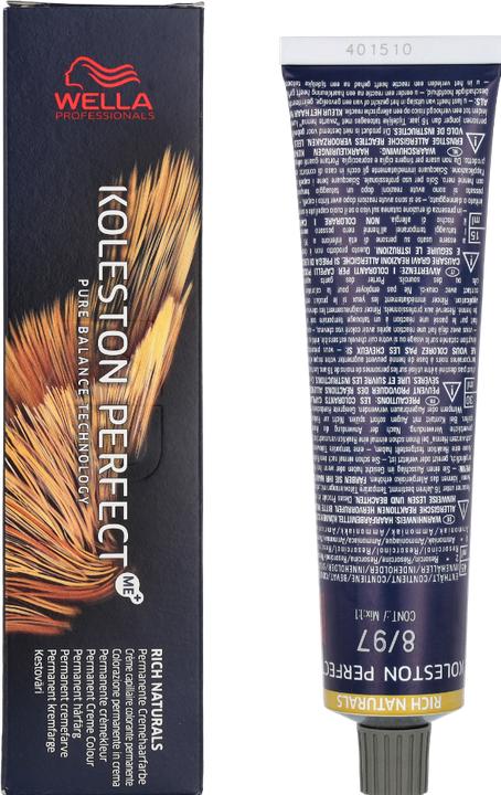 Actual product image Wella Koleston Rich Naturals (8/97 light blond cendré-brown)