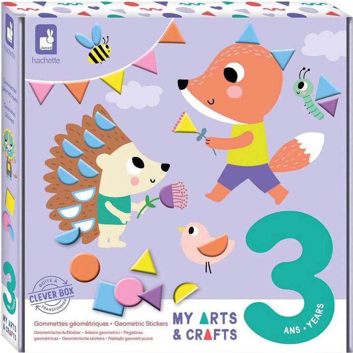 Janod My arts&crafts: Geometrische Aufkleber