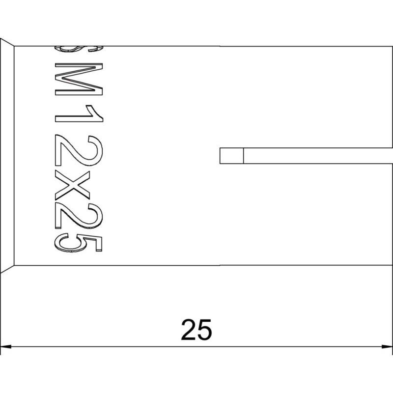 Thumbnail - OBO Bettermann, Dübel, BETTERMANN ES M 12x25
