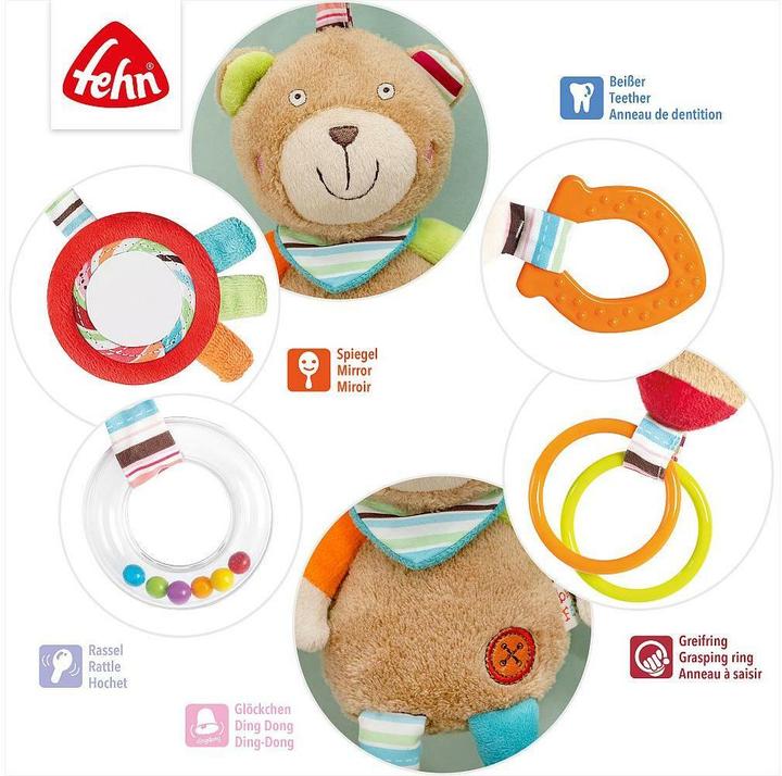 Actual product image Fehn Activity teddy with clamp