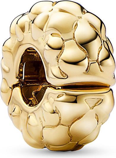 Pandora Studded Clip (Metall, Vergoldet)