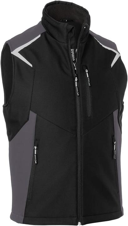 Produktbild Kübler Bodyforce Softshell Weste Schwarz/Anthrazit XL (XL)