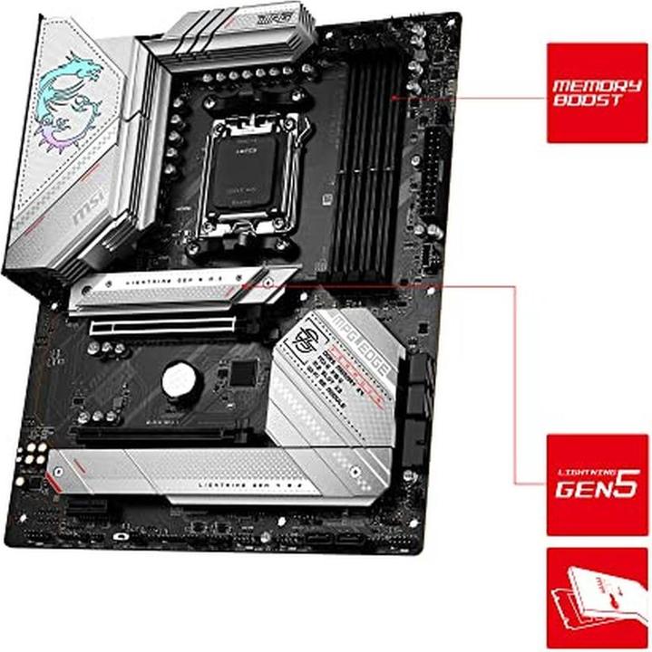 Actual product image MSI MPG B650 Edge WIFI (AM5, AMD B650, ATX)