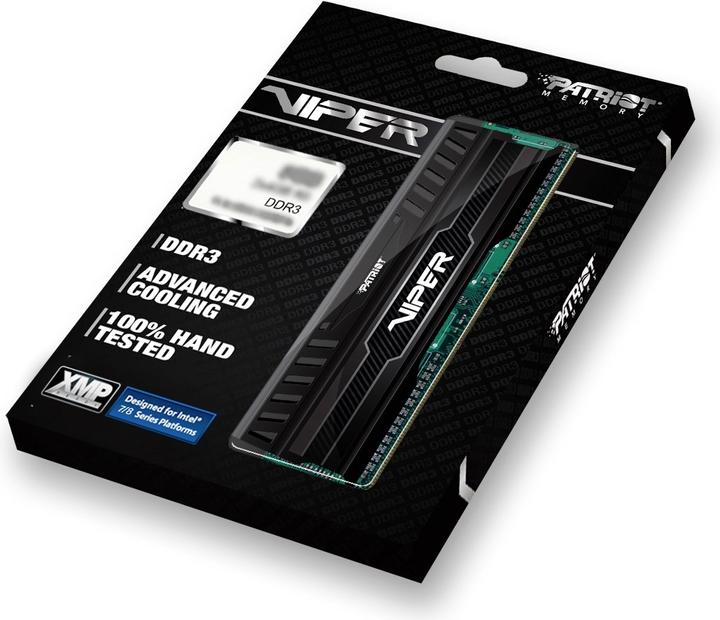 Produktbild Patriot Viper 3 Black Mamba (2 x 8GB, 1600 MHz, DDR3-RAM, DIMM)