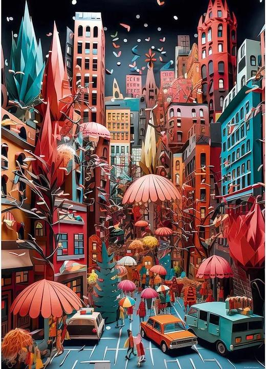 Actual product image Heye Street Canyon Standort 1000 Teile (1000 pieces)