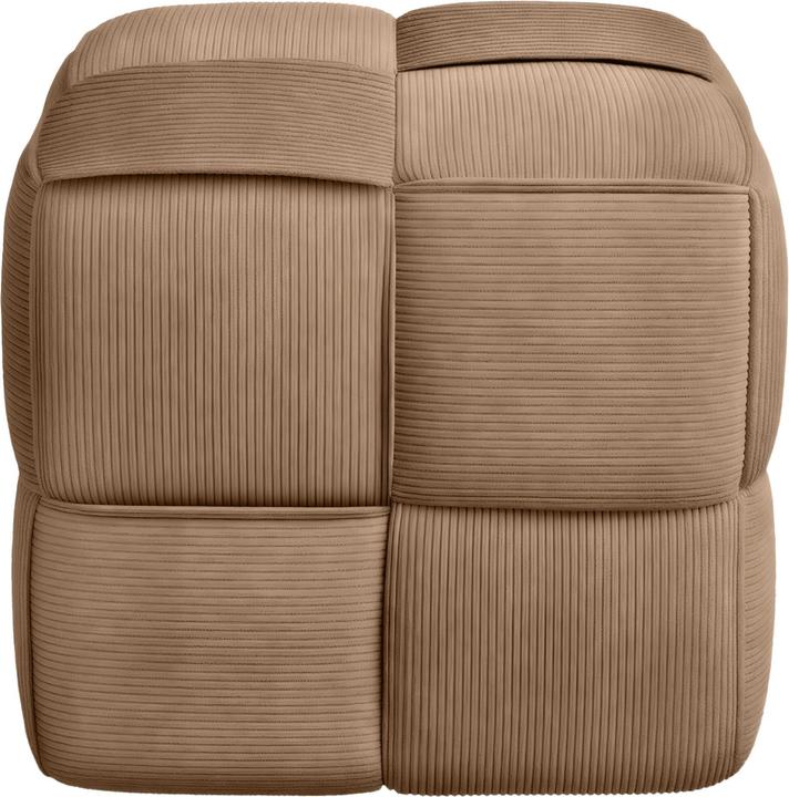 Produktbild CLP Sitzhocker Cordstoff Forinta