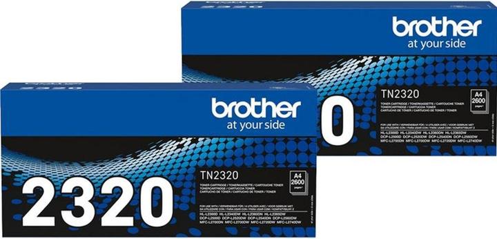Produktbild Brother TN-2320TWIN (BK)