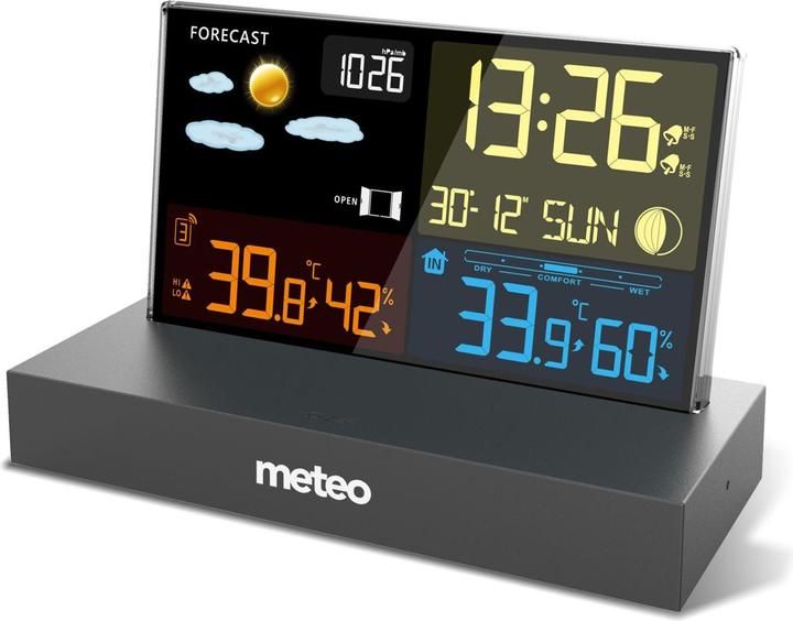 Ty METEO SP110C Wetterstation mit DCF, schwarz